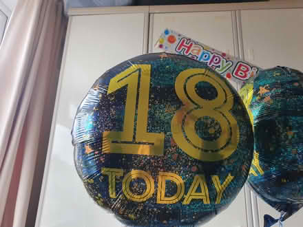 Photo of free 2 helium birthday balloons (Heysham) #2
