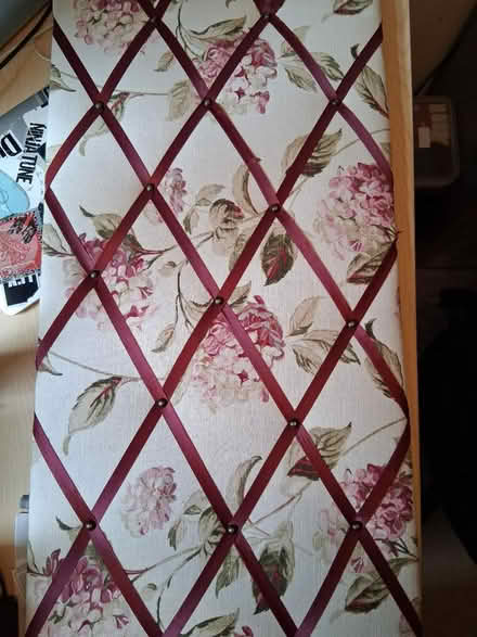 Photo of free Fabric padded pinboard (Carshalton SM5) #2