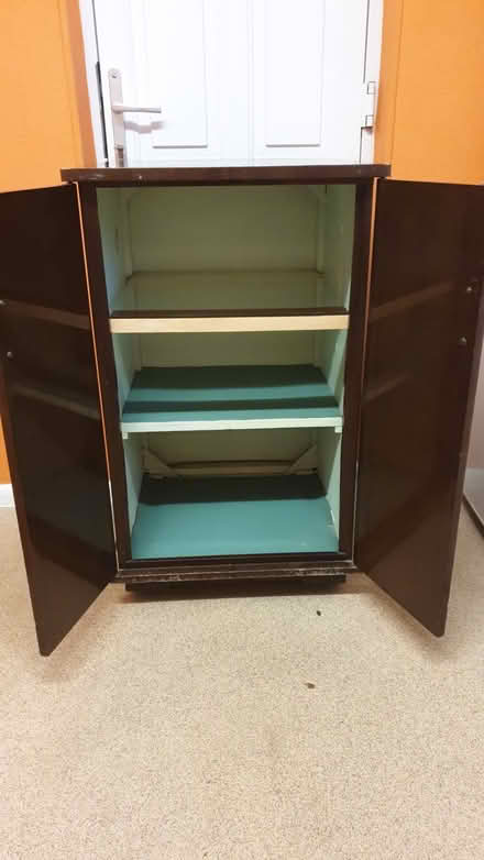 Photo of free Vintage Dark Wood Cupboard (Garston, WD25) #2