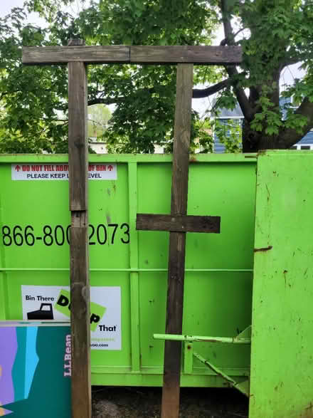 Photo of free Pressure treated wood posts (Portsmouth NH) #1