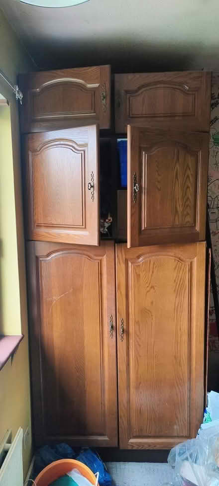 Photo of free Wooden wardrobe Cupboards Kitchen (Potters Bar EN6) #1