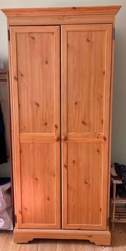 Photo of free Pine effect wardrobe (St Michael’s L17) #1