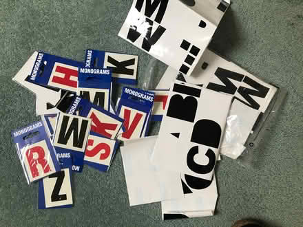 Photo of free stick on letters (Sockbridge CA10) #1
