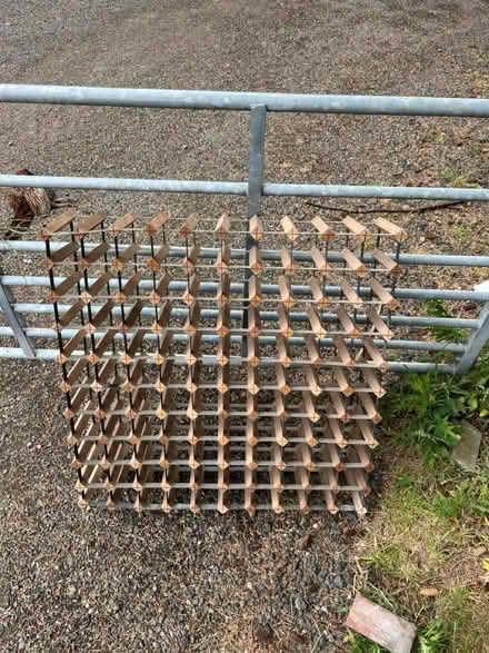 Photo of free Wine rack large takes 110 bottles (auchterarder PH3) #3