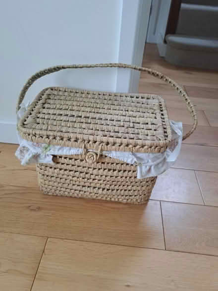 Photo of free Wicker storage basket (Woodley RG5) #1