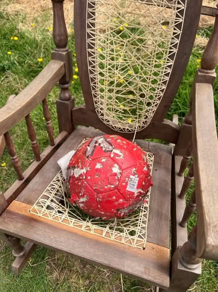 Photo of free 2Rocking chairs wood small rattan (auchterarder ph3) #3
