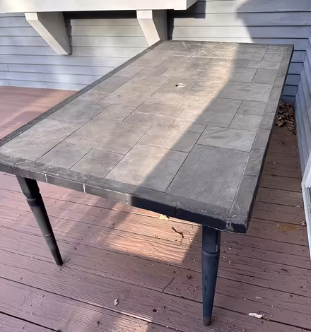 Photo of free Patio Dining Table (near Callahan State Park) #1