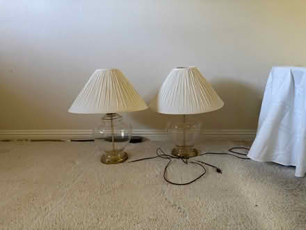 Photo of free Set of two lamps (MCC Neighborhood) #1