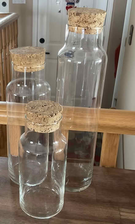 Photo of free Glass Cylinder Jars (Conroy/Johnston) #1