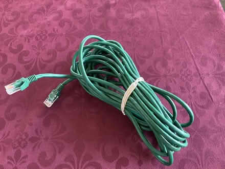 Photo of free Green Ethernet Cable (Near Eubank Costco (SE)) #1