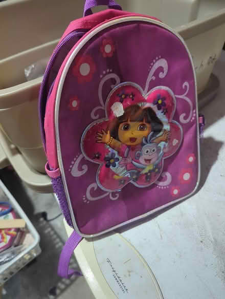 Photo of free Little girls dora backpack (8 Exeter Drive) #1