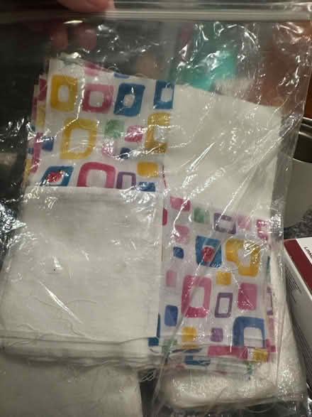 Photo of free Cotton quilt squares (belmont/watertown line) #1