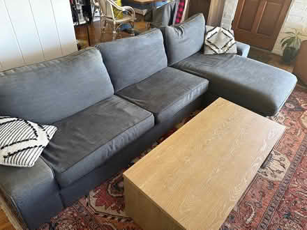 Photo of free Couch - sectional (Paradise Drive) #2