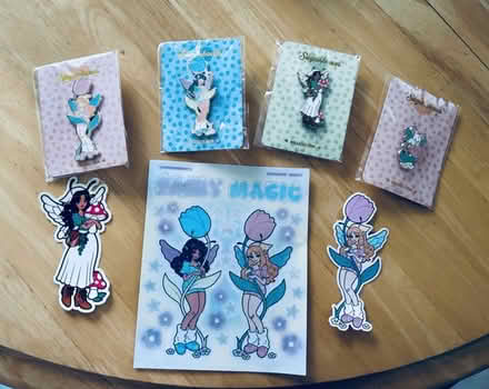 Photo of free Cute Pins & Stickers (Erin Mills) #1