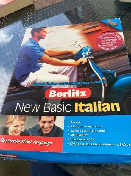 Photo of free Berlitz New Basic Italian Course (Belle Vue SY3) #1
