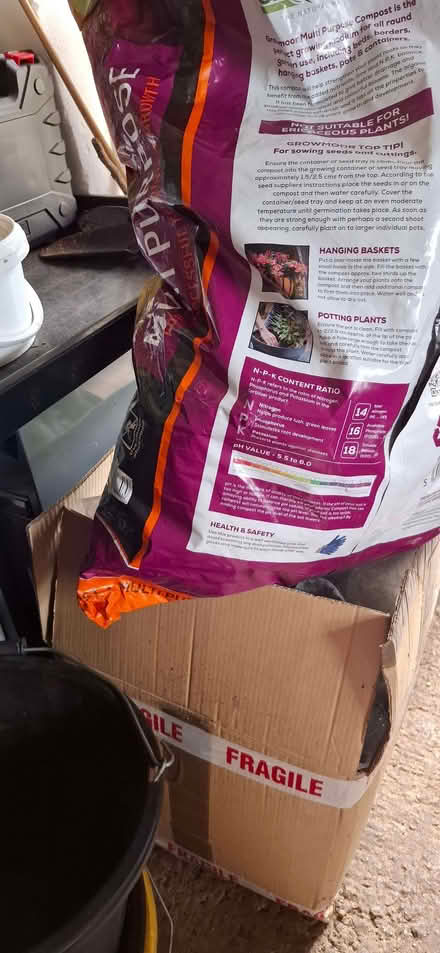 Photo of free Garden bubble wrap and empty compost bags. (Forest Green GL6) #1