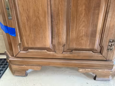 Photo of free Vintage Corner Cabinet (Darien, IL) #2