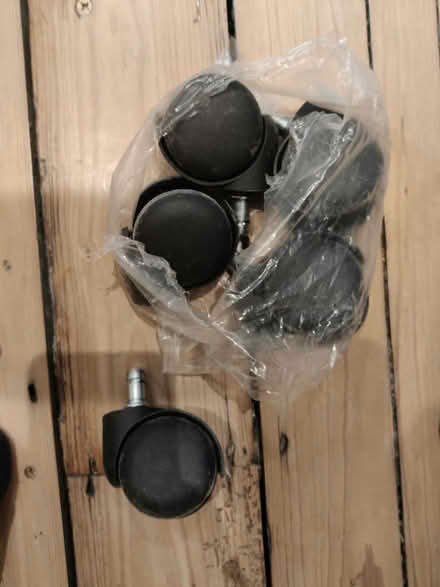 Photo of free Castors 5x (office chair wheels) (SE24) #1
