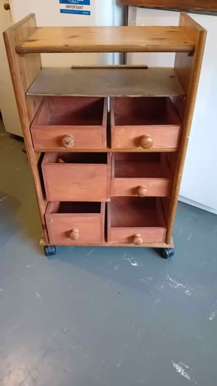 Photo of free Home made storage on wheels (E9) #1