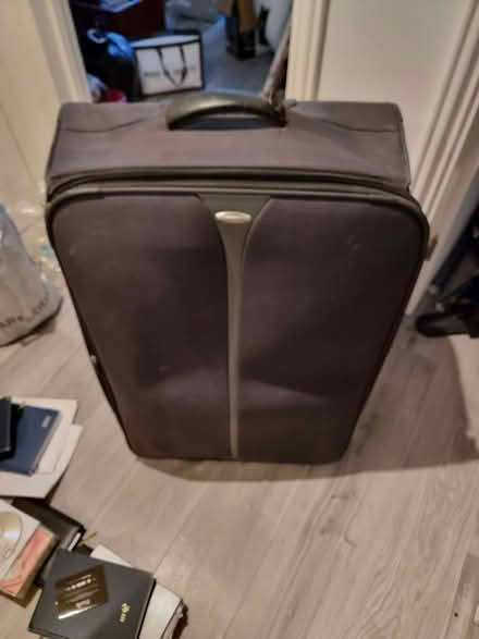 Photo of free Grey Tripp suitcase (Vauxhall SW8) #1