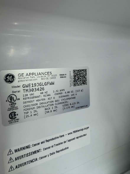 Photo of free GE refrigerator parts (Near SBHS) #2