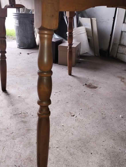 Photo of free Kitchen Table - wood and formica (Woodland Park, NJ) #4