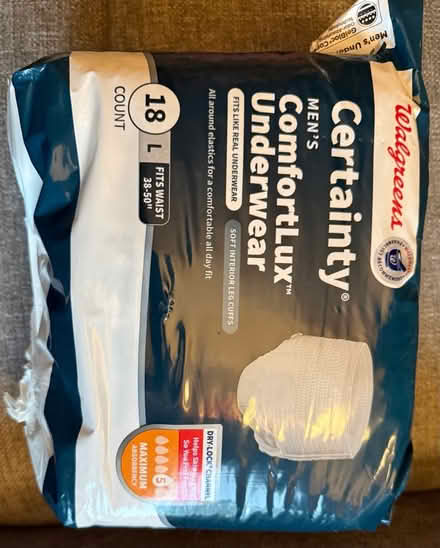 Photo of free Walgreens Large Depends (Montgomery) #1