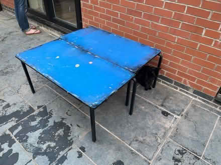 Photo of free 2 x Small School Tables (Wem SY4) #1