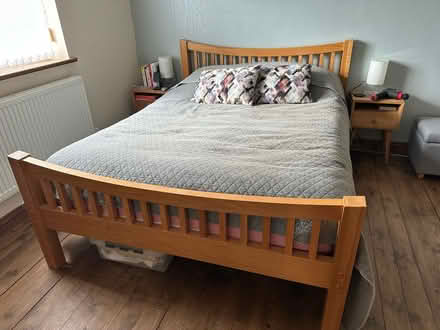 Photo of free King Size Bed Frame/Mattress (Whitehaven CA28 7) #1