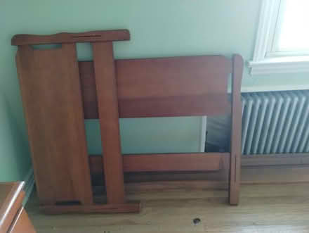 Photo of free Twin Maplewood Bedroom Set (Woodland Park, NJ) #1