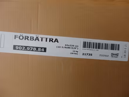 Photo of free New Ikea panel (Willowbrae EH8) #2
