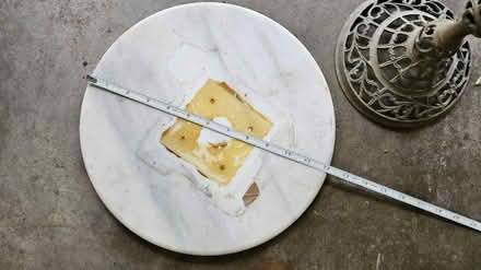 Photo of free Sm. Marble-Topped Table (63124, near STL Galleria) #3