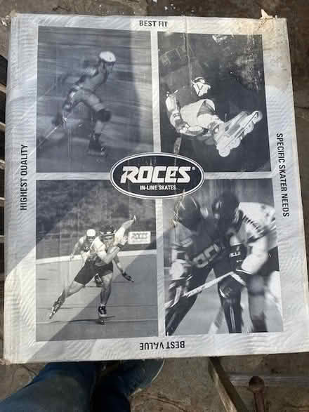 Photo of free 30 yo roller blades and guards (Melbourne North Brighton) #2