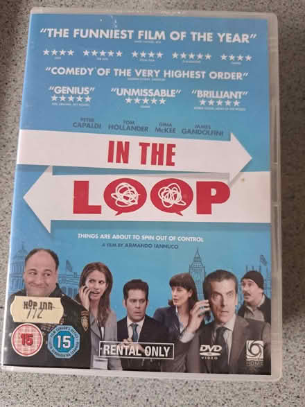Photo of free DVDs (In The Loop, About Time) (Caversham RG4) #1