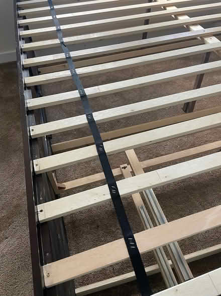 Photo of free King size bed frame with drawers (Alexandria/ Kingstowne) #2