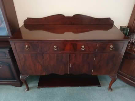 Photo of free Mahogany sideboard (Much Hoole PR4) #1