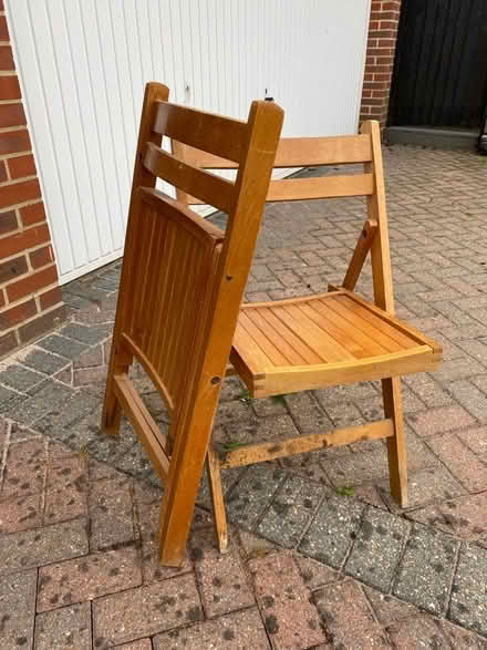 Photo of free Two folding chairs (The Hythe CM9) #1