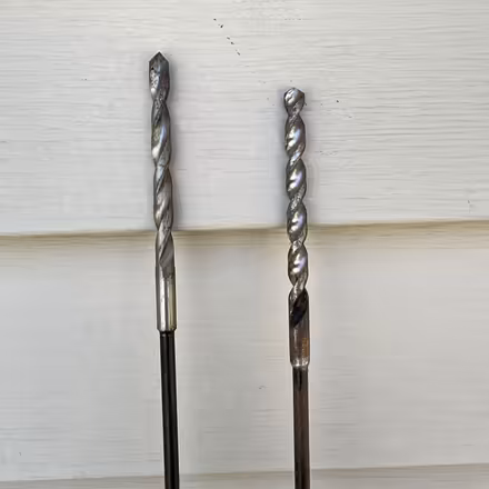 Photo of free 5ft drill bits for wiring (Foster & California Ave) #2