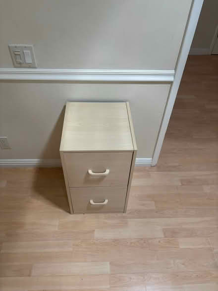 Photo of free Wooden File Cabinet (MCC Neighborhood) #2
