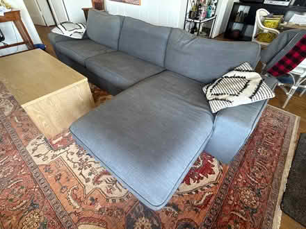 Photo of free Couch - sectional (Paradise Drive) #1