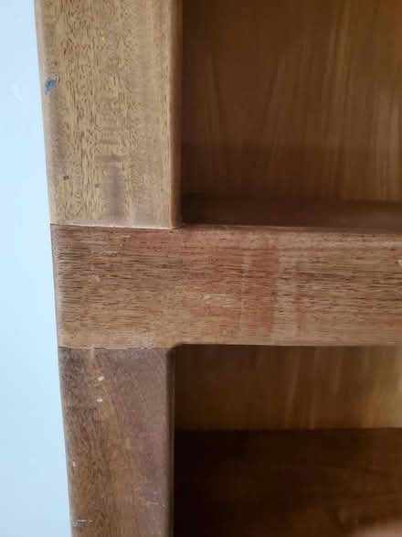 Photo of free Solid wood bookcase (Central SR, Near Whole Foods) #3