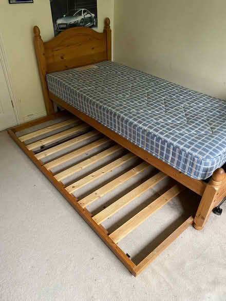 Photo of free Single bed, with push under single (Southwater RH13) #4