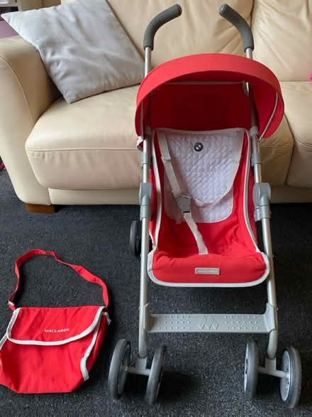 Photo of free Maclaren dolls pushchair plus bag (Orpington BR6) #1