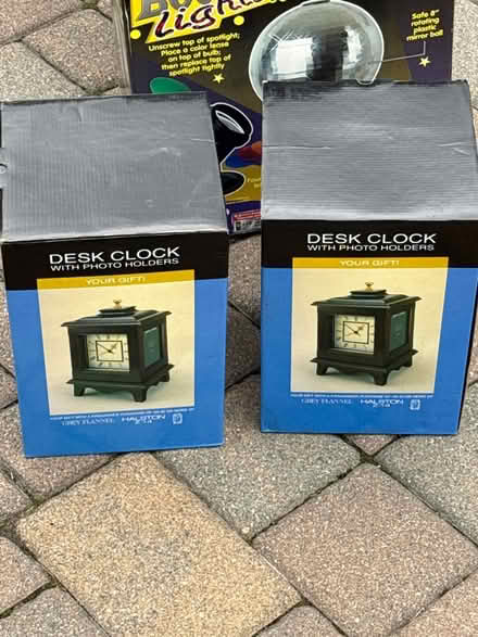 Photo of free Desk clocks new in box (97 Van Buren Ave Teaneck NJ) #1