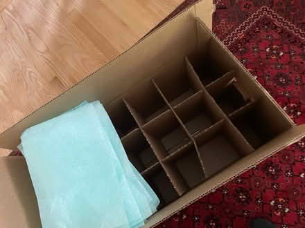 Photo of free Glassware Packing Boxes (North of Cass and 75th) #2