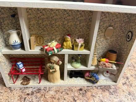 Photo of free Shadow box with dollhouse pieces (Avon lake oh) #1