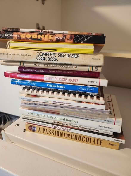 Photo of free Multiple cook books (Glen cairn) #1