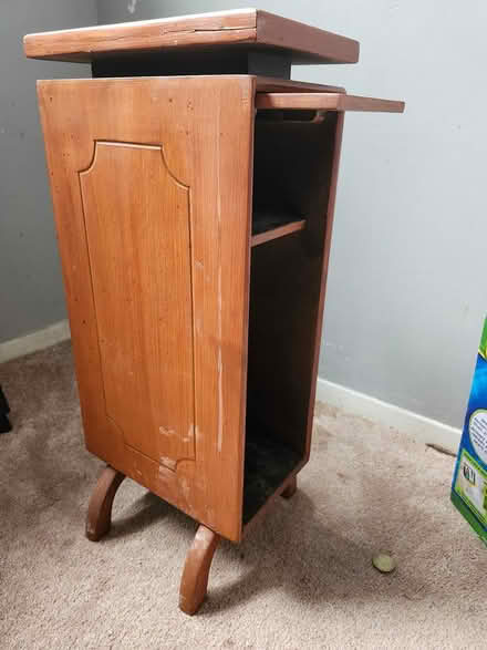 Photo of free Wooden phone table (Glen cairn) #1