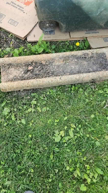 Photo of free Stone downspout splash block (Potomac md) #2