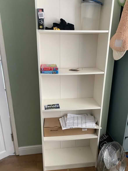 Photo of free White bookcase (Boldmere B73) #1